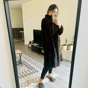 Sprung Frères Mink fur coat